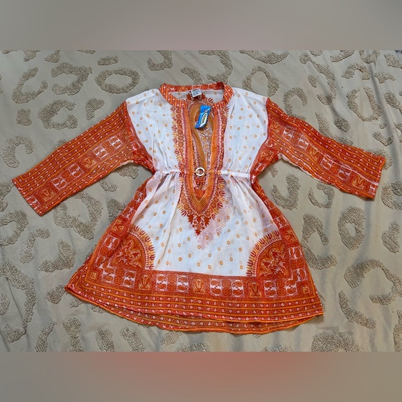 🧡 Rima Swim Bohemian Tunic - Picture 2 of 5